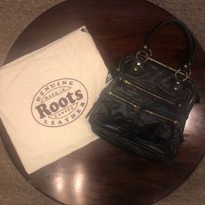 Vintage Roots Leather Handbag